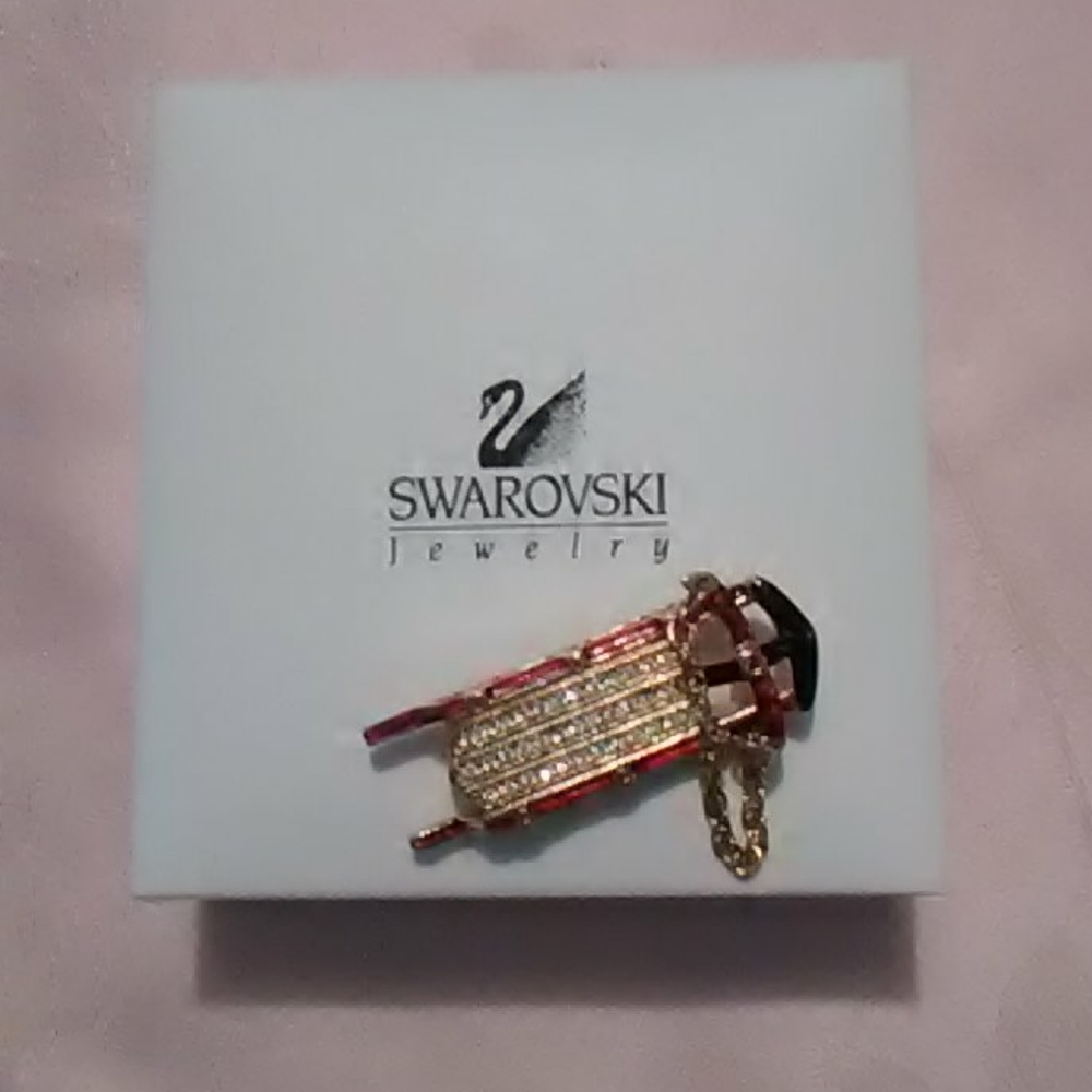 Swarovski crystal sled